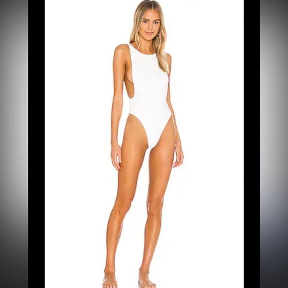 NWT Lovewave The Kerr One Piece in White XXS Revolve - Picture 6 of 11